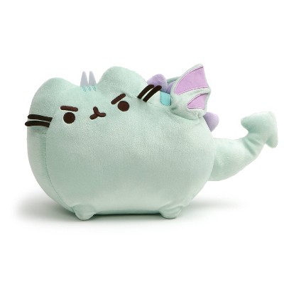 GUND Pusheen 9" Dragonsheen Squeezer Wing Movement Stuffed Cat Dragon - Green