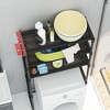 Over Toilet Storage, 3-Tier Over-The-Toilet Storage Rack Sturdy Waterproof Bathroom Organizer Easy Assembly Toilet Shelf Rack - 4 of 4