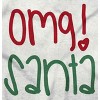 Cute Christmas OMG Santa Claus Toddler Baby Girl T Shirt Brisco Brands - 2 of 4