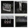 Heavy Duty Aluminum 5 Bar Tread Tool Box, Waterproof Truck Storage Organizer, Trailer Pickup Underbody Toolbox With Lock Keys - 4 of 4