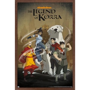 Trends International Avatar: The Legend of Korra - Group Framed Wall Poster Prints - 1 of 4