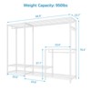 VIPEK V3i Garment Rack Large Wardrobe Closet Adjustable Metal Clothing Rack with Shelves & Hanger Rod & Side Hooks, 950lbs Weight Capacity - 3 of 4