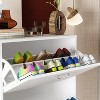 FUFU&GAGA 3 Shelves Modern Shoe Cabinet Entryway Minimalist Design Shoe Racks - 3 of 4