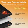 Itopfox Heat Resistant Fireproof Countertop Mat for Air Fryer, Coffee Maker, Toaster, Oven - Silicone Coated Oilproof Easy to Clean Protects Surfaces - 2 of 4
