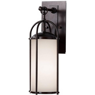 Feiss Dakota Espresso 17" High Outdoor Wall Light