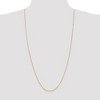 Black Bow Jewelry 0.9mm, 14k Yellow Gold, Round Snake Chain Necklace - 2 of 4