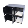 TIRAMISUBEST Cat Litter Box Enclosure Furniture Hidden Washroom Cabinet Large Cat Dog Proof End Table - 3 of 4