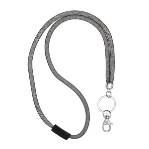 Unique Bargains Rhinestone Bling ID Badges Keychain Lanyards with Metal Clasp - 1 of 4
