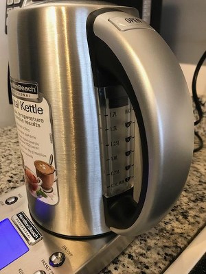 Cuisinart Perfectemp 1.7l Electric Programmable Kettle - Stainless Steel -  Cpk-17p1tg : Target