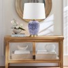 Hampton Hill 15"x22.5" Mystique Blue Ceramic Ginger Jar Artistic (Includes LED Light Bulb) Table Lamp: Modern Design, UL Listed - 4 of 4