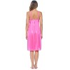 Casual Nights Women's Satin Lace Camisole Nightgown - 4 of 4