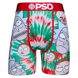 Mens Rick and Morty Holiday Tie Dye PSD Boxer Briefs - 1 of 3