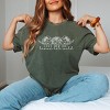 Simply Sage Market Leave Her Wild Floral Garment Dyed Tee - S - Moss - 2 of 4
