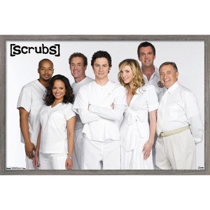 Trends International Scrubs - One Sheet Framed Wall Poster Prints - 1 of 4