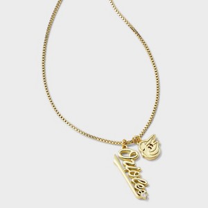 Bijoux Sport by Luv Aj MLB Gold Charm Necklace - 1 of 4