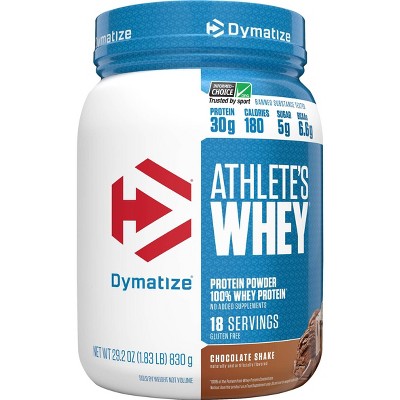 Dymatize Athlete's Whey - Chocolate Shake - 29.2oz