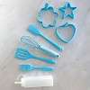 R&M International Junior 8 Piece Pancake Set with Daisy, Star, and Heart Shapes - 3 of 4