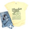 Simply Sage Market Garden Girl Summer Garment Dyed Tee - 3 of 4