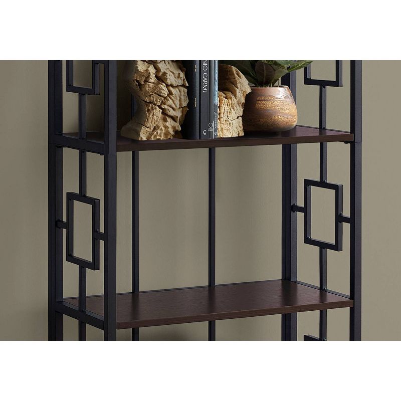 61.5" 4 Shelf Mix Material Etagere Bookcase - EveryRoom, 3 of 12