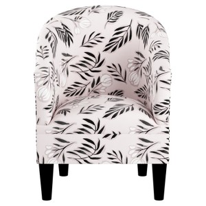 Kingston Tub Chair - Debris Floral Blush - Cloth & Co.