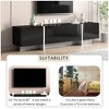 Sapphtopaz Modern TV Stand for TVs Up to 80" Entertainment Center with Storage Cabinets and Drawers, TV Stands for Living Room - 4 of 4