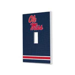 NCAA SEC Universities Stripe Hidden-Screw Light Switch Plate for Single Toggle - 1 of 4