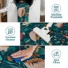Modern Bohemian Area Rug Washable Rugs Floral Soft Playroom Carpet Flower Bird Jungle Pattern Indoor Accent Rug for Living Room Nursery - 4 of 4