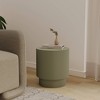 LeisureMod Eden Modern Side End Table for Indoor and Outdoor Living Room Bedroom and Patio - 2 of 4