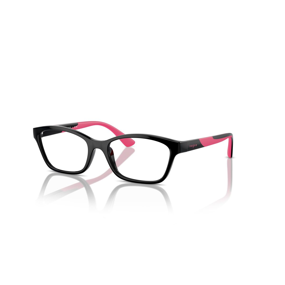 Vogue Eyewear VY2024 49mm Child Cat Eye Eyeglasses Demo Lens Lens