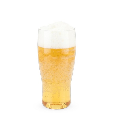 Flexi Imperial Pint Reusable Plastic Beer Glasses - 20 oz - Set of