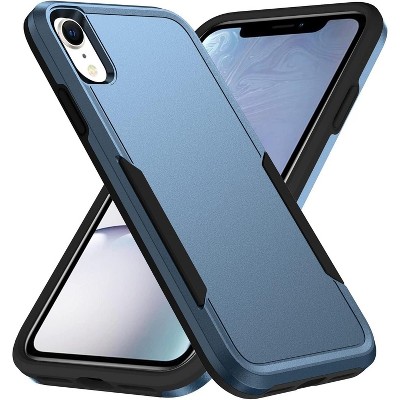 Entronix Case Compatible with iPhone XR - Soft-Touch Dual-Layer Sleek Cover