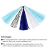 Unique Bargains Party Decoration Reusable Strong Rope Tassel Garland Banner 20 Pcs - 4 of 4