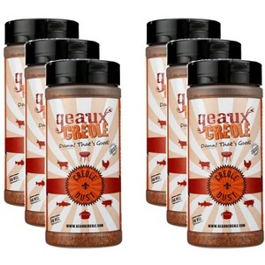 Geaux Creole Seasoning Creole Dust - Pack of 6 - 10  OZ - 1 of 2