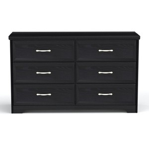 NicBex 6 Drawer Double Dresser Modern Chest of Drawer Storage Organizer with Metal Handles for Living Room,Hallway - 1 of 4