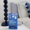 Asutra Natural Sleep Mask Set with Weighted Lavender Silk Eye Pillow & Cooling Gel Mask Navy Eye Masks - 2pc - 4 of 4