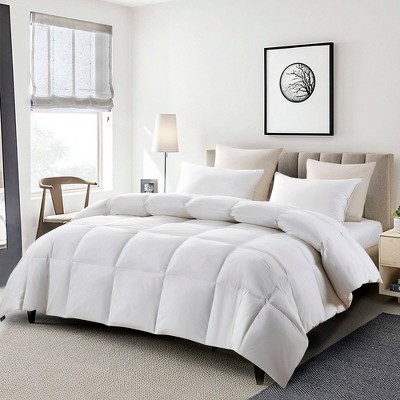King Lightweight Feather & Down Fiber Comforter - Serta
