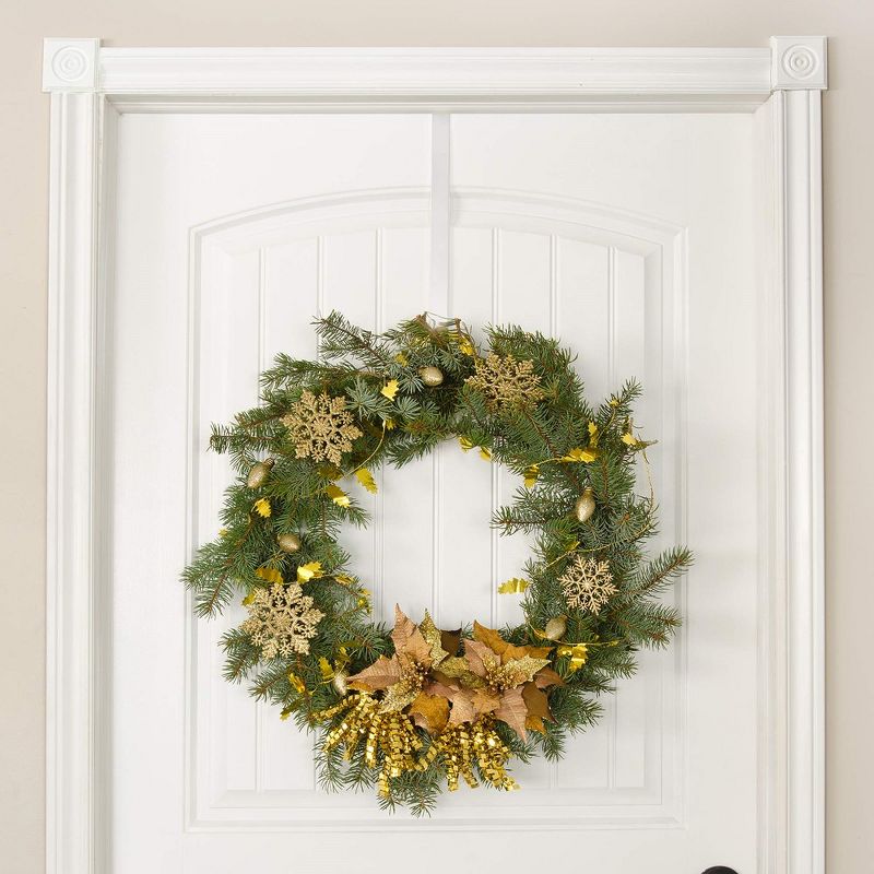 R N' Ds Over Door Wreath Hook - White - 15" Inches, 4 of 6