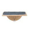 Window Mounted Cat Hammock Bed with Suction Cups,Removable Felt Mat,Space Saving Perch for Indoor Cats–LAOTIES - 2 of 4