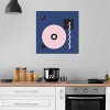 Pink Circle and Blue Square by Alisa Galitsyna Unframed Wall Canvas - iCanvas - 4 of 4