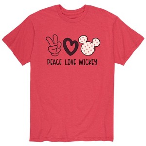 Men's - Disney - Happy Valentine's Day Short Sleeve Graphic T-Shirt - 1 of 4