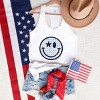 Simply Sage Market S.W.Smiley Patriotic Stars Racerback Tank - 3 of 4