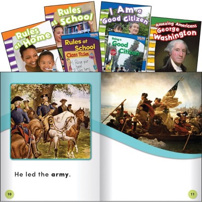 Shell Education Time For Kids Civics Book Set - Set of 6