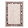 Bordered Machine Washable Area Rugs, Area Rugs for Bedroom, Soft Lightweight Non Slip Indoor Carpet, Living Room Rug - 3 of 4