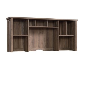 Costa HomeOffice Computer Hutch for Desk Washed Walnut - Sauder: Cubbyhole Storage, MDF Frame - 1 of 4