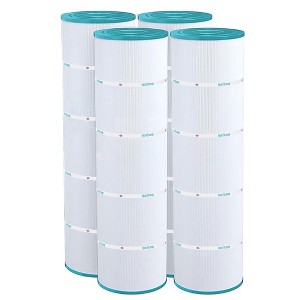 Hurricane 4 Pack HF7487-04 Advanced Pool Filter Cartridge for PA100N, Unicel C-7487, Filbur FC-1270, Super-Star-Clear C4000, SwimClear C4020 - 1 of 4