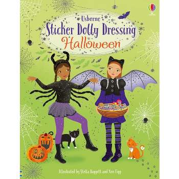 Sticker Dolly Dressing Halloween - by  Fiona Watt (Paperback)