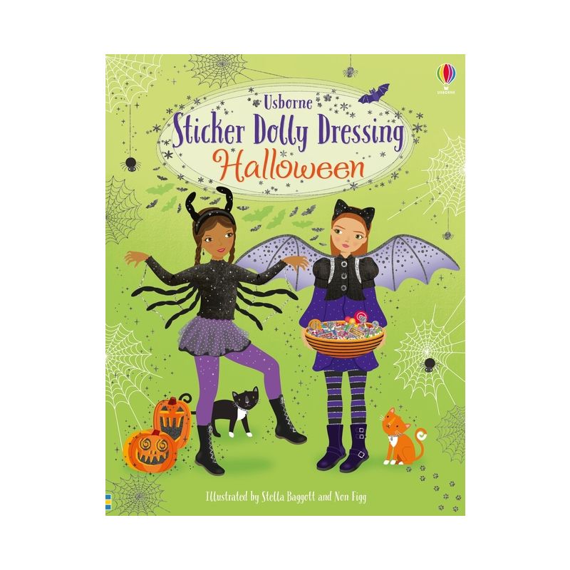 Sticker Dolly Dressing Halloween - by  Fiona Watt (Paperback), 1 of 2