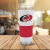 NHL Carolina Hurricanes 18oz Powder Coated Draft Tumbler: Insulated Stainless Steel with Lid - 3 of 3