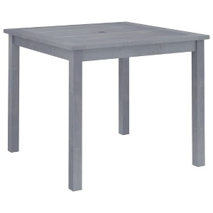vidaXL Patio Dining Table 34.6 inches x34.6 inches x29.1 inches  Solid Acacia Wood - 1 of 4