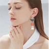 Lightweight Wooden Halloween Earrings for Women - Pumpkin, Bat & Cat Dangle Drop Earrings for Party - 3 of 4